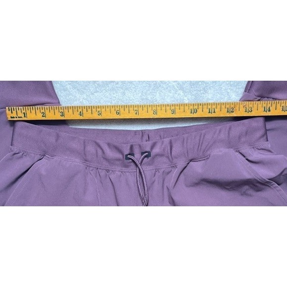 Under Armour Womens Sz M Storm Bodybuilding Logo Woven Joggers Maroon-1551 - Picture 6 of 6